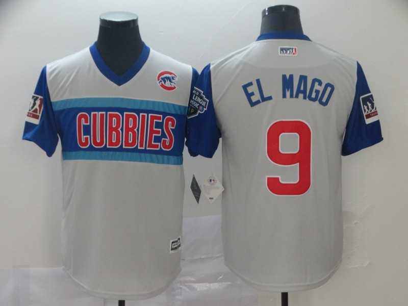 Cubs 9 Javier Baez El Mago Gray 2019 MLB Little League Classic Player Jersey,We sell and wholesale Cubs 9 Javier Baez El Mago Gray 2019 MLB Little League Classic Player Jersey on line form chian!